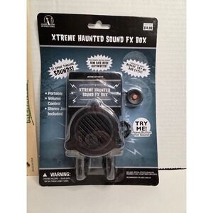 Xtreme Haunted Sound Fx Box - Amscan NEW IN BOX